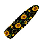 Sunflower Polygonal Pattern Print Ironing Board Cover
