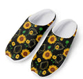 Sunflower Polygonal Pattern Print Mesh Casual Shoes