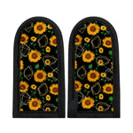 Sunflower Polygonal Pattern Print Skillet Handle Cover