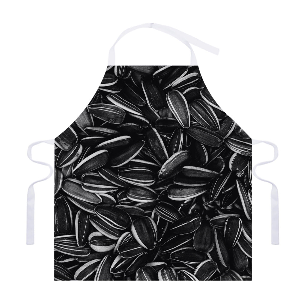 Sunflower Seeds Print Adjustable Apron
