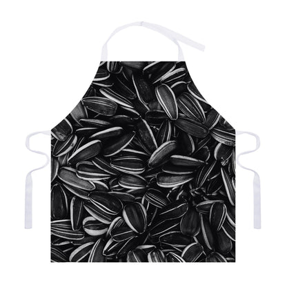 Sunflower Seeds Print Adjustable Apron