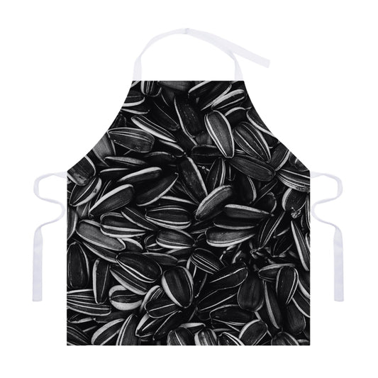 Sunflower Seeds Print Adjustable Apron