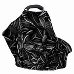 Sunflower Seeds Print Baby Seat Cover