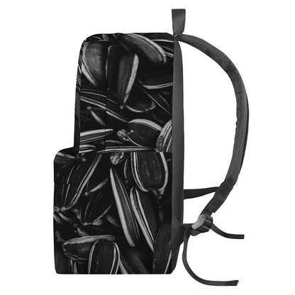 Sunflower Seeds Print Backpack