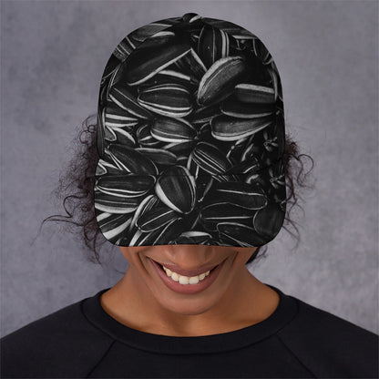 Sunflower Seeds Print Baseball Cap