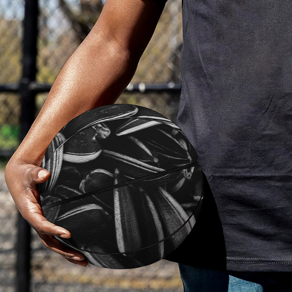 Sunflower Seeds Print Basketball