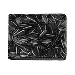 Sunflower Seeds Print Bifold Wallet