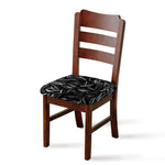 Sunflower Seeds Print Chair Cushion Cover