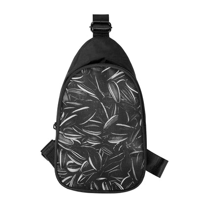 Sunflower Seeds Print Chest Bag
