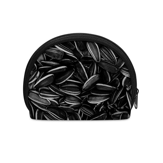 Sunflower Seeds Print Coin Purse