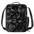 Sunflower Seeds Print Crossbody Lunch Bag
