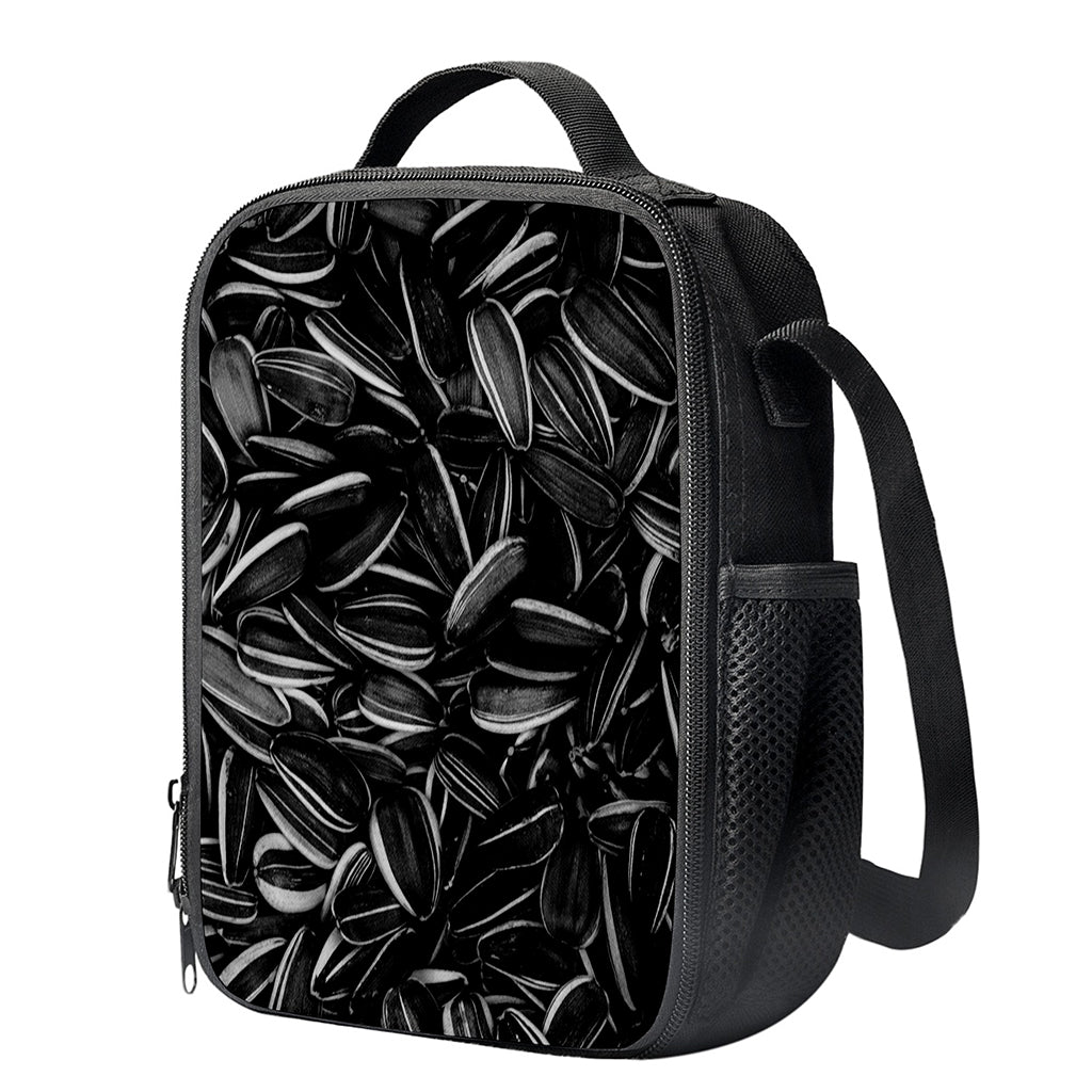 Sunflower Seeds Print Crossbody Lunch Bag