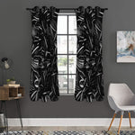 Sunflower Seeds Print Curtain