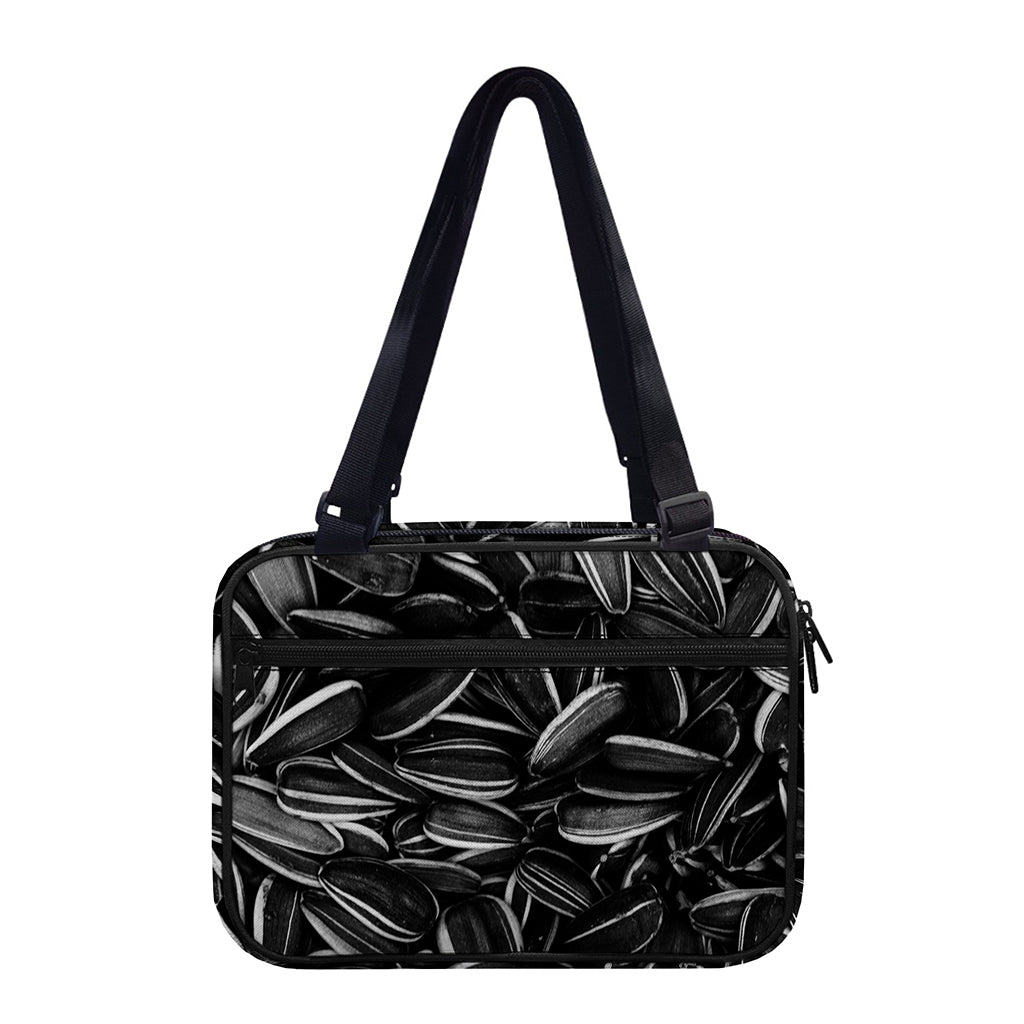 Sunflower Seeds Print Double Strap Bible Bag