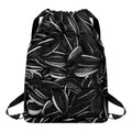 Sunflower Seeds Print Drawstring Backpack