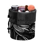 Sunflower Seeds Print Drawstring Makeup Bag