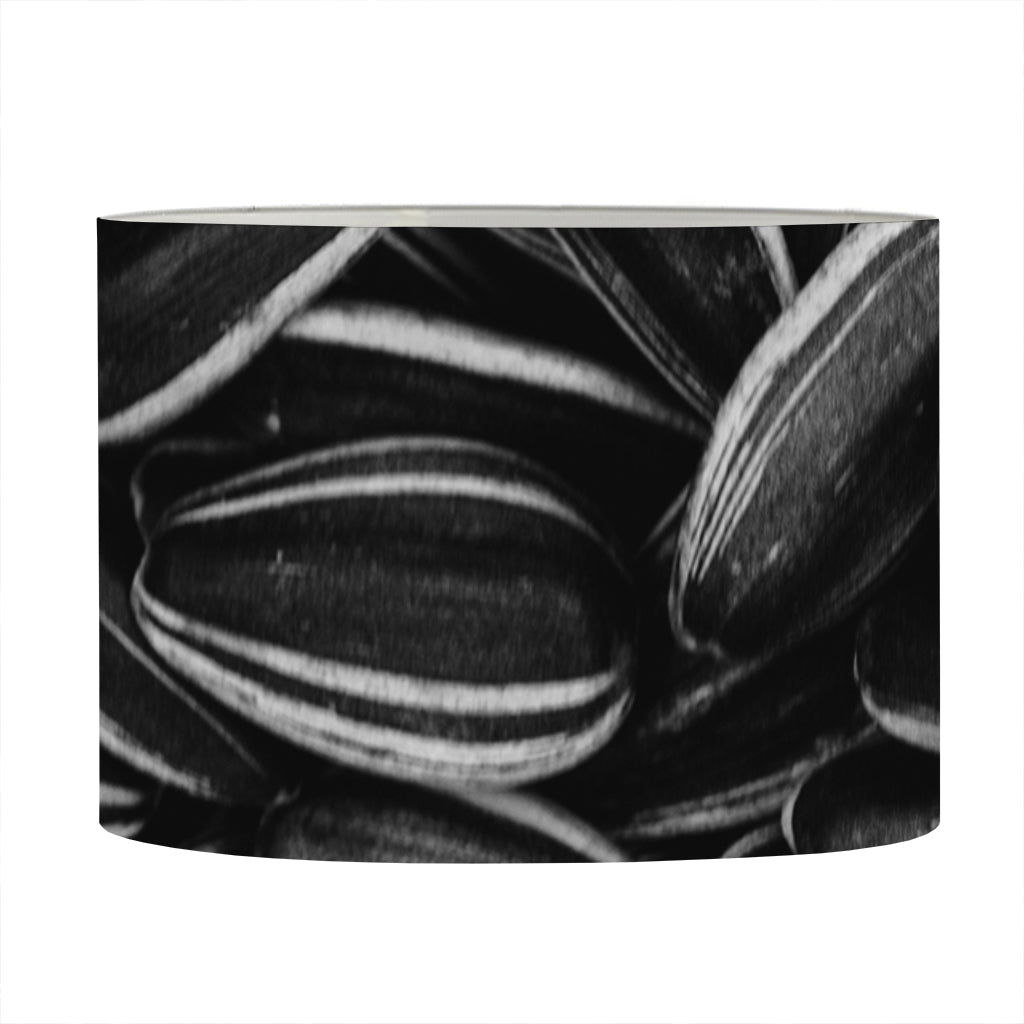 Sunflower Seeds Print Drum Lamp Shade