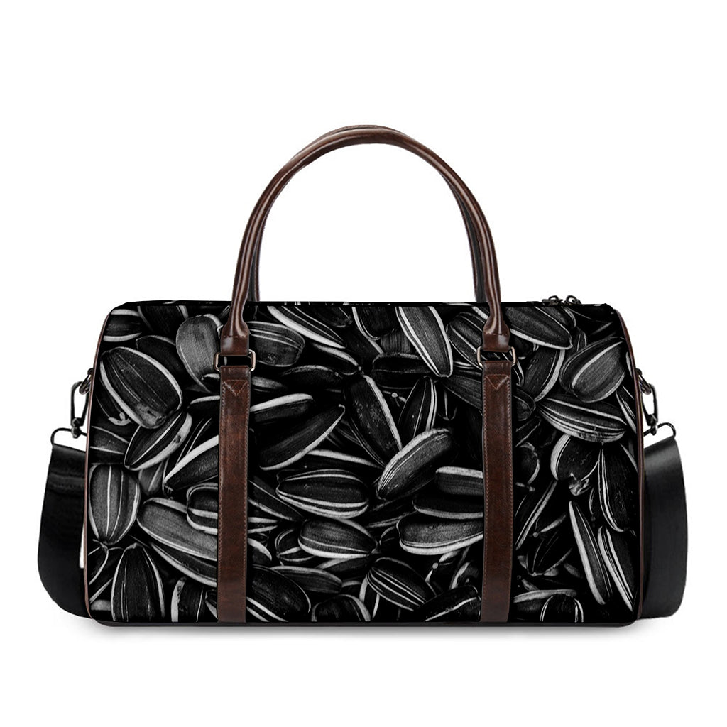 Sunflower Seeds Print Duffle Bag