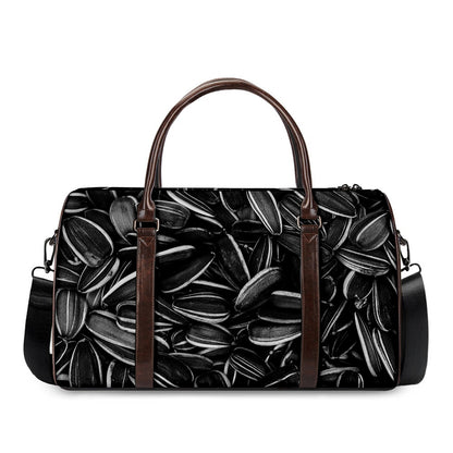 Sunflower Seeds Print Duffle Bag