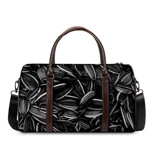 Sunflower Seeds Print Duffle Bag