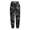 Sunflower Seeds Print Fleece Lined Knit Pants