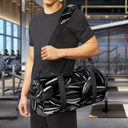 Sunflower Seeds Print Gym Bag