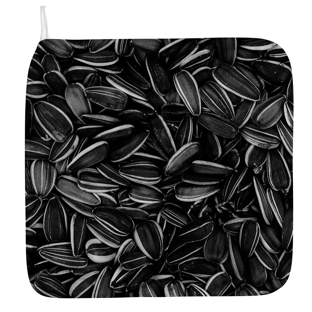 Sunflower Seeds Print Hand Towel