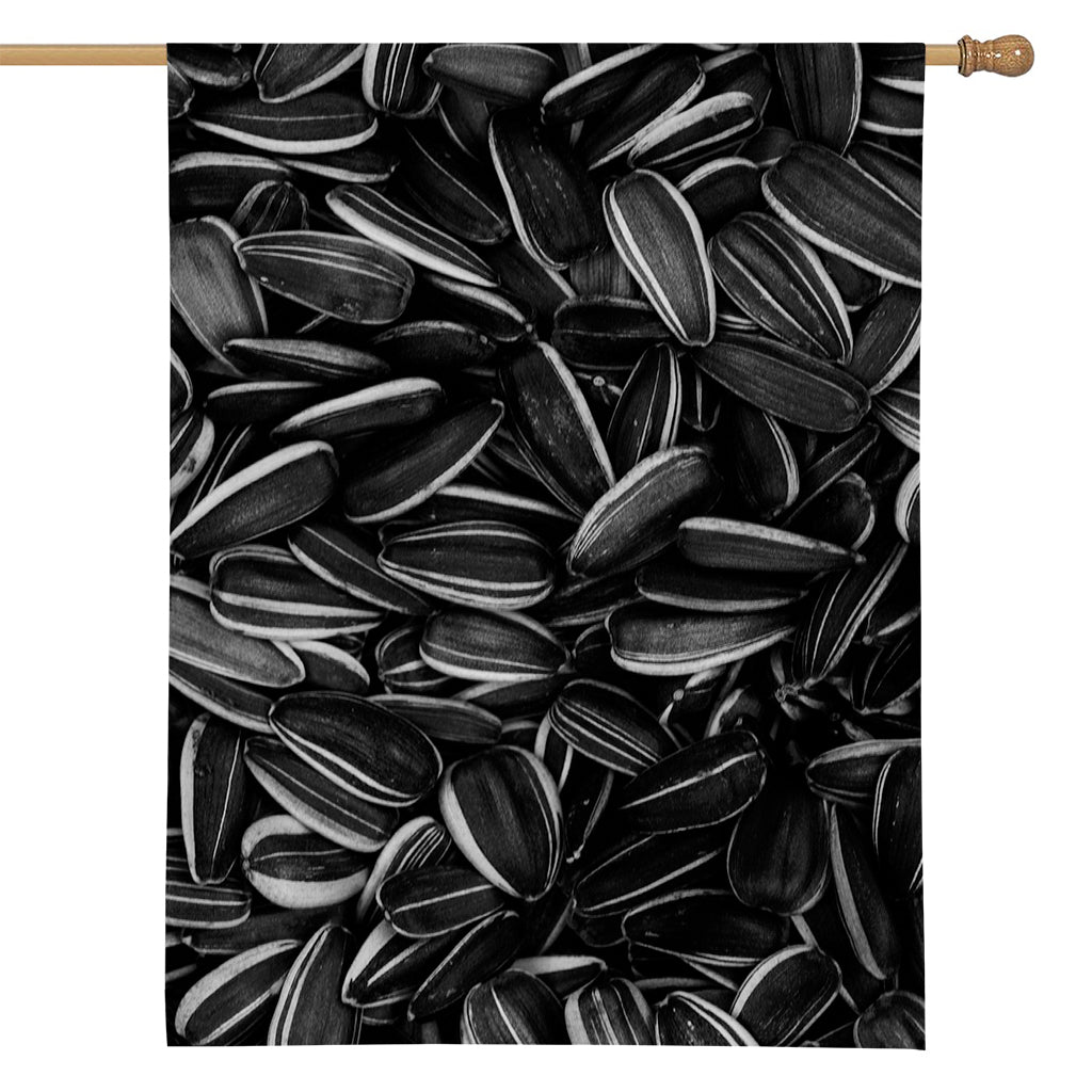 Sunflower Seeds Print House Flag