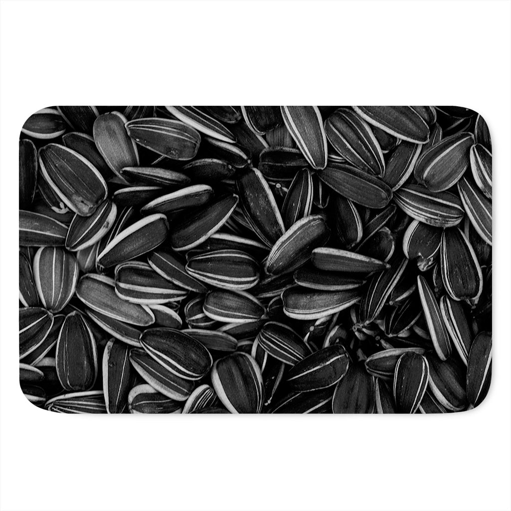 Sunflower Seeds Print Indoor Door Mat