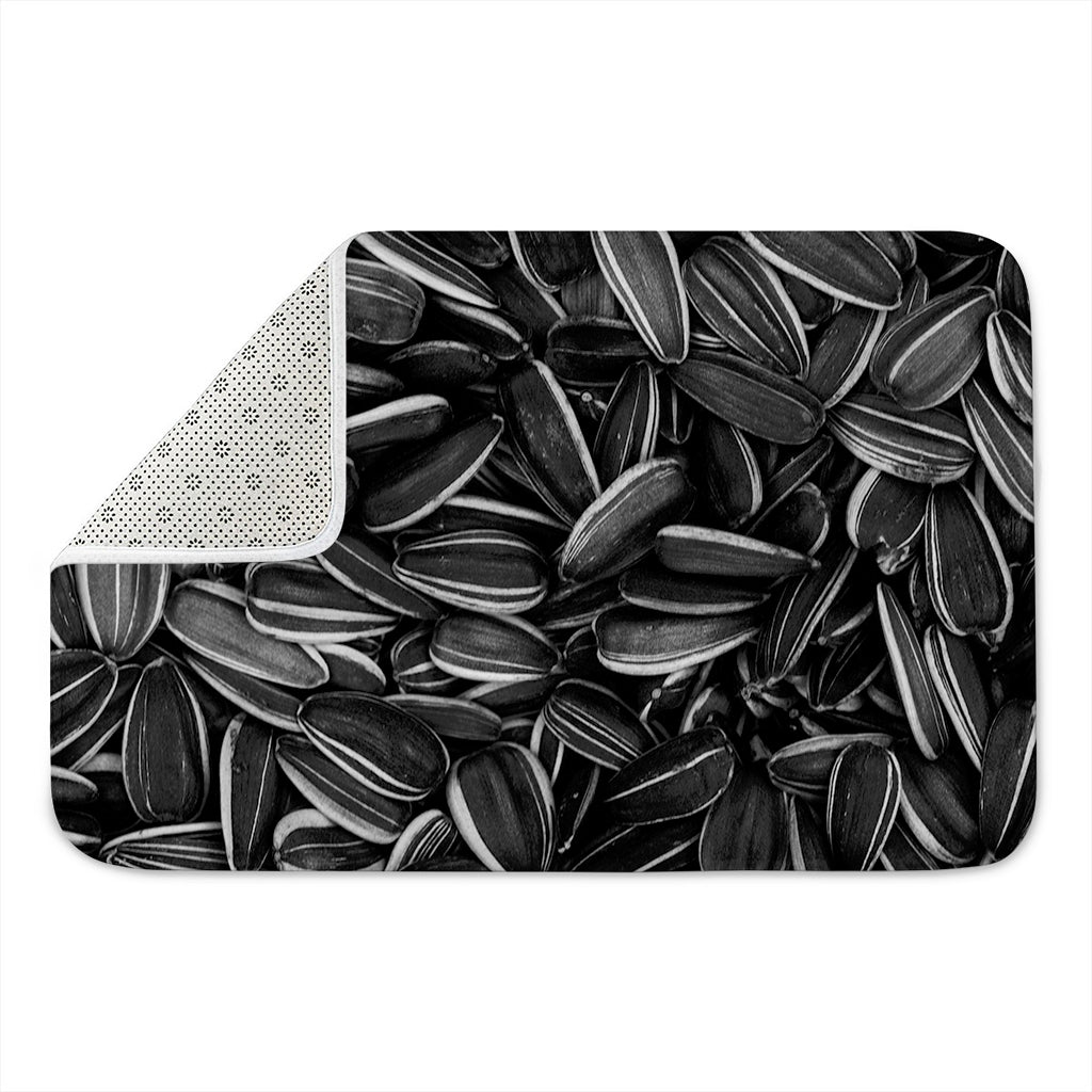 Sunflower Seeds Print Indoor Door Mat