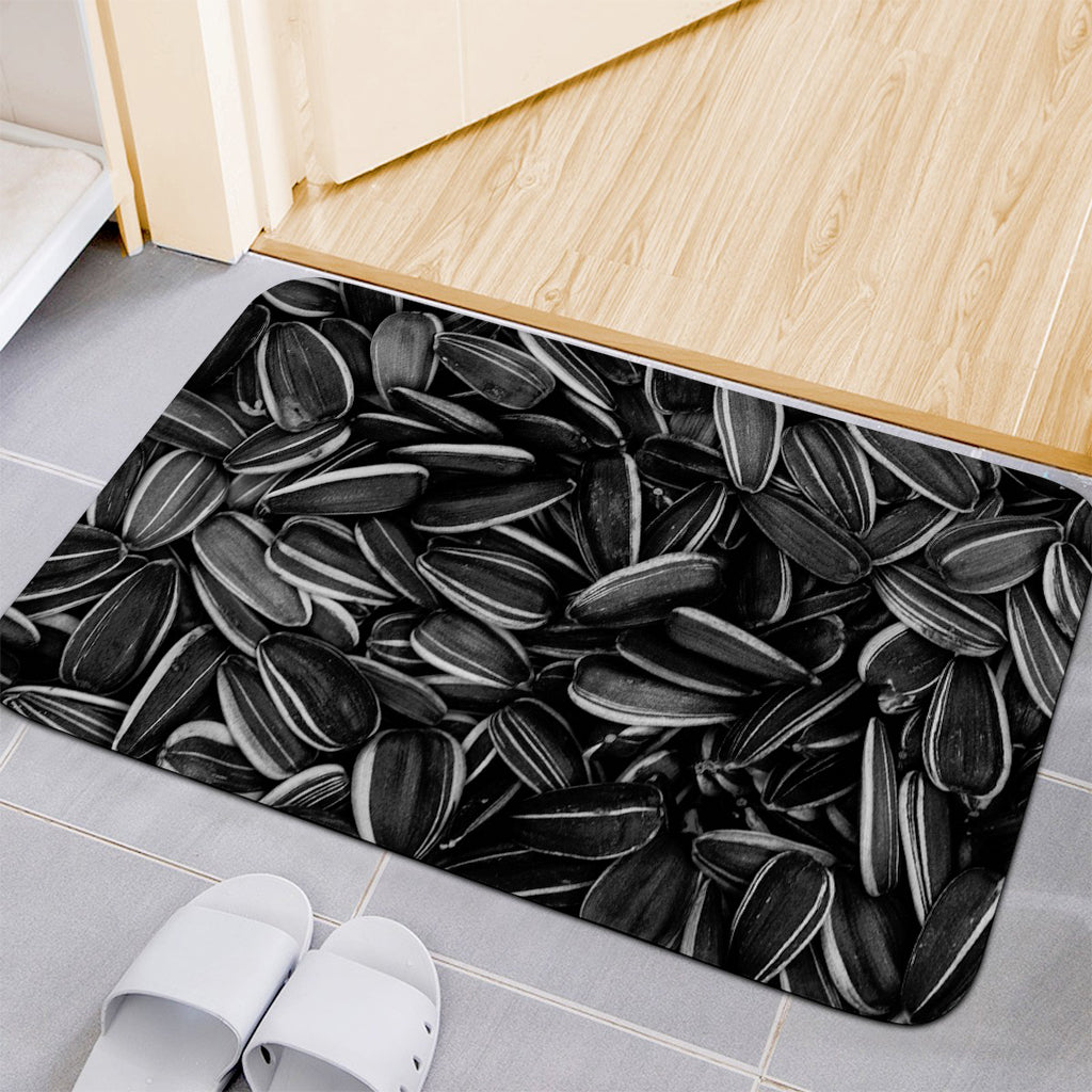 Sunflower Seeds Print Indoor Door Mat