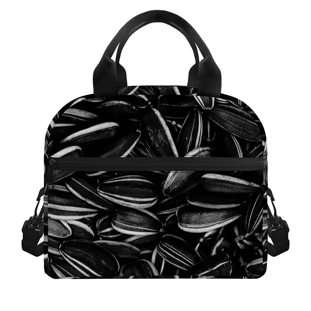 Sunflower Seeds Print Insulated Lunch Bag