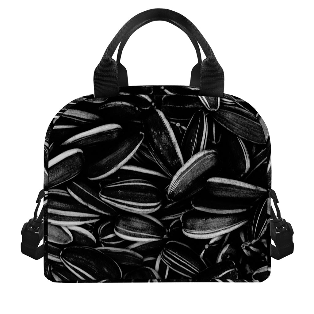 Sunflower Seeds Print Insulated Lunch Bag