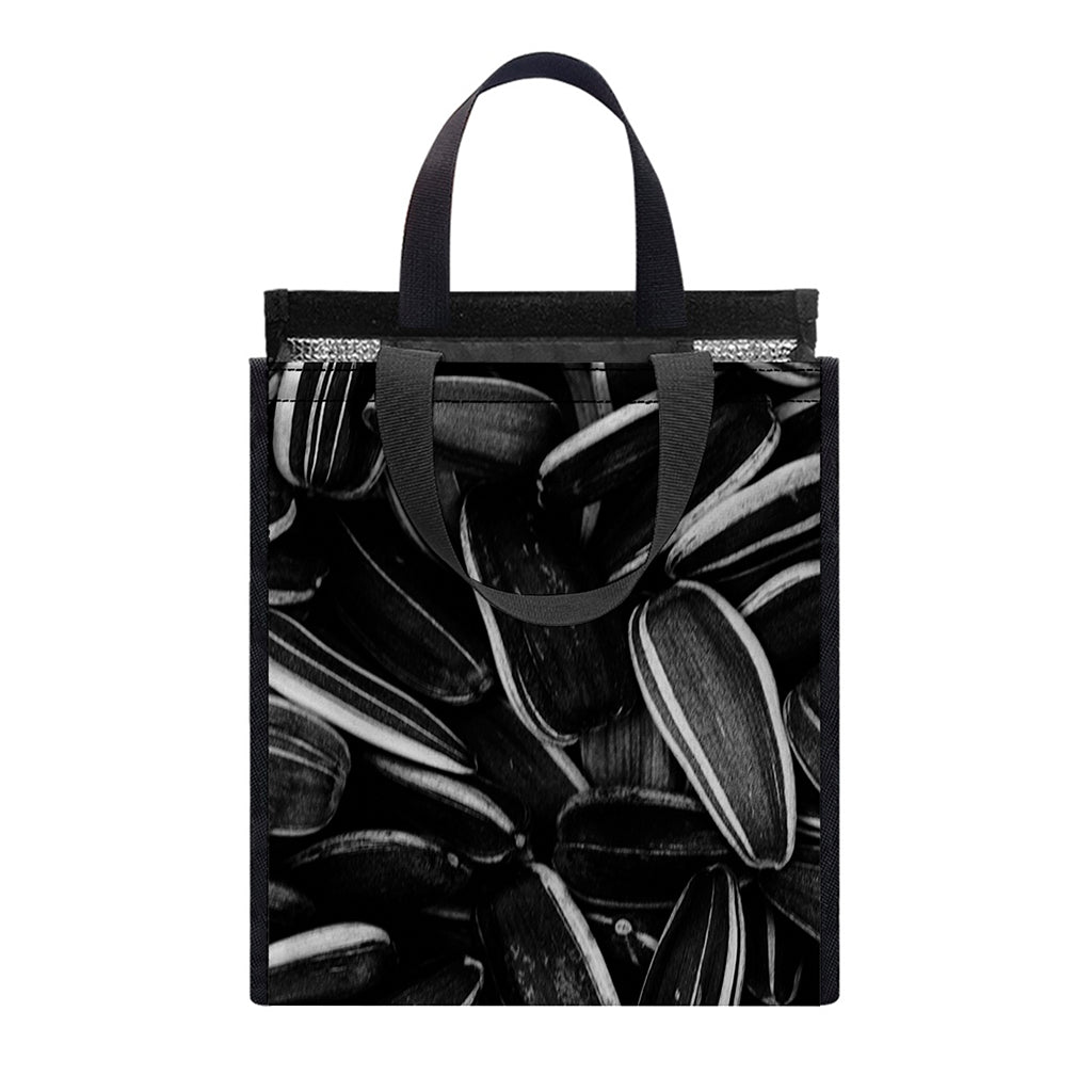 Sunflower Seeds Print Insulated Lunch Tote