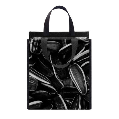 Sunflower Seeds Print Insulated Lunch Tote