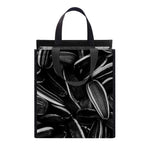 Sunflower Seeds Print Insulated Lunch Tote