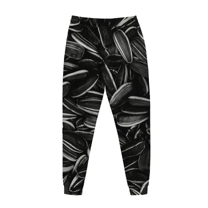 Sunflower Seeds Print Jogger Pants