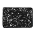 Sunflower Seeds Print Kitchen Mat