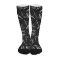Sunflower Seeds Print Long Socks
