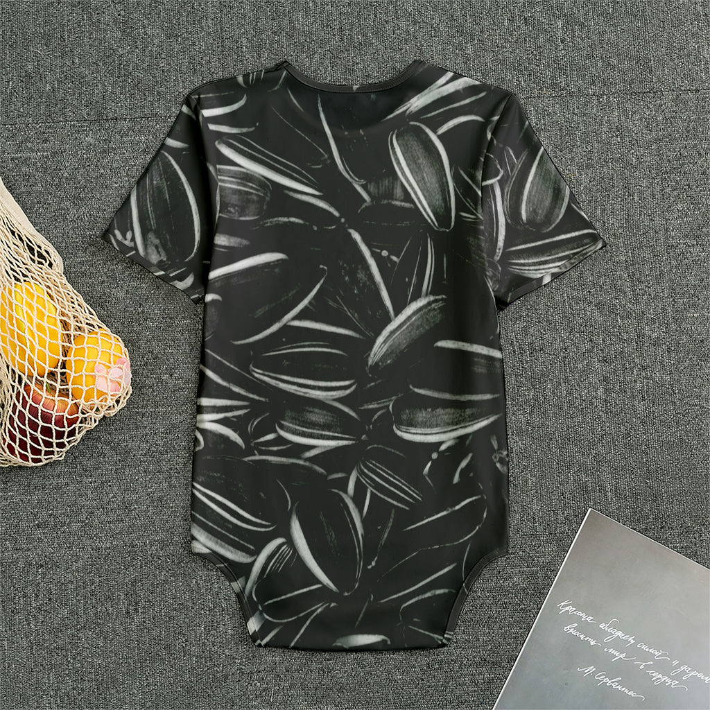 Sunflower Seeds Print Men's Bodysuit