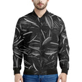 Sunflower Seeds Print Men's Bomber Jacket