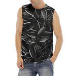 Sunflower Seeds Print Men's Fitness Tank Top