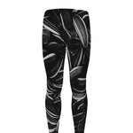 Sunflower Seeds Print Men's leggings