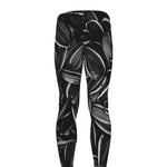 Sunflower Seeds Print Men's leggings
