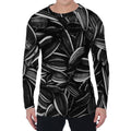 Sunflower Seeds Print Men's Long Sleeve T-Shirt