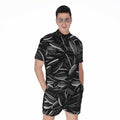 Sunflower Seeds Print Men's Romper
