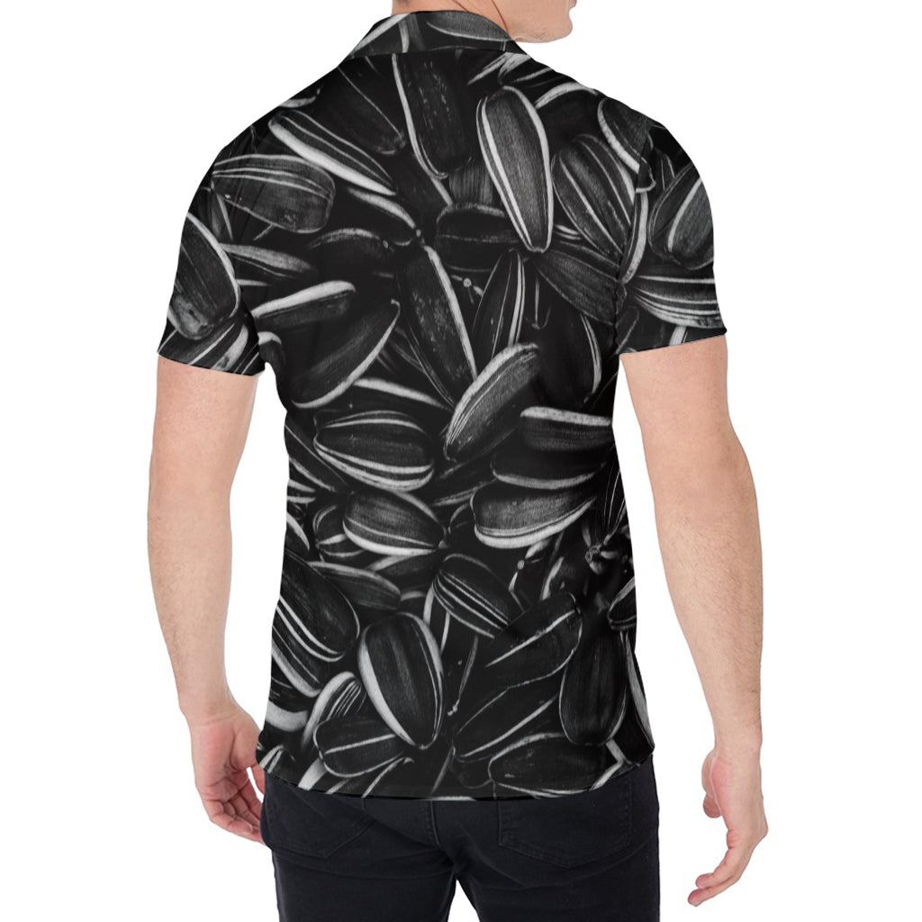 Sunflower Seeds Print Men's Shirt
