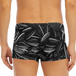 Sunflower Seeds Print Men's Short Boxer Briefs