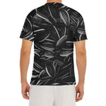 Sunflower Seeds Print Men's Short Sleeve Rash Guard