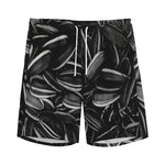 Sunflower Seeds Print Men's Sports Shorts